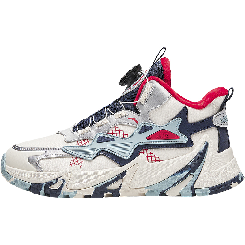 

Детские беговые кроссовки Antakids, бело-сине-красные