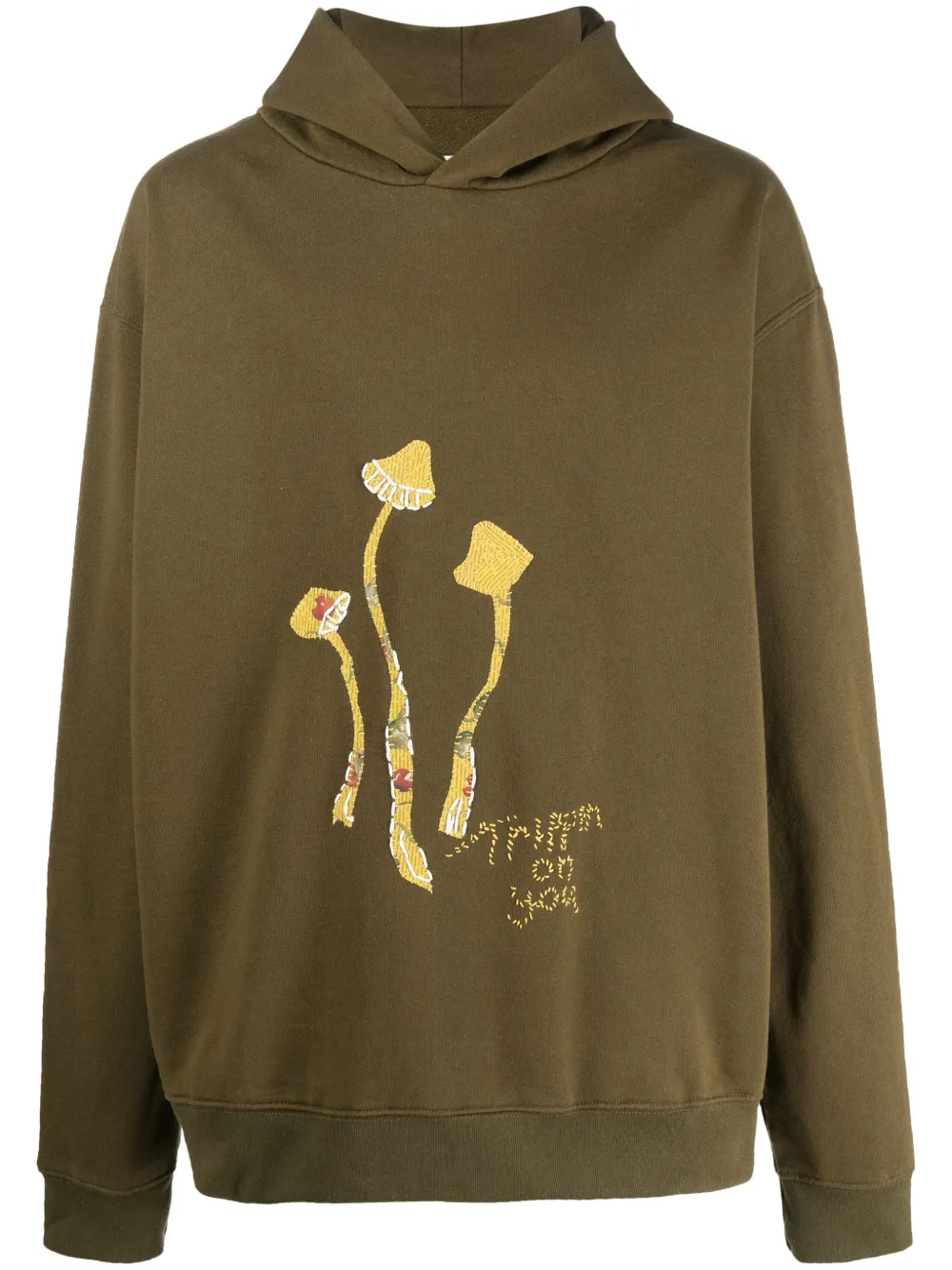 

Толстовка Mushroom с капюшоном MAISON MARGIELA, зеленый