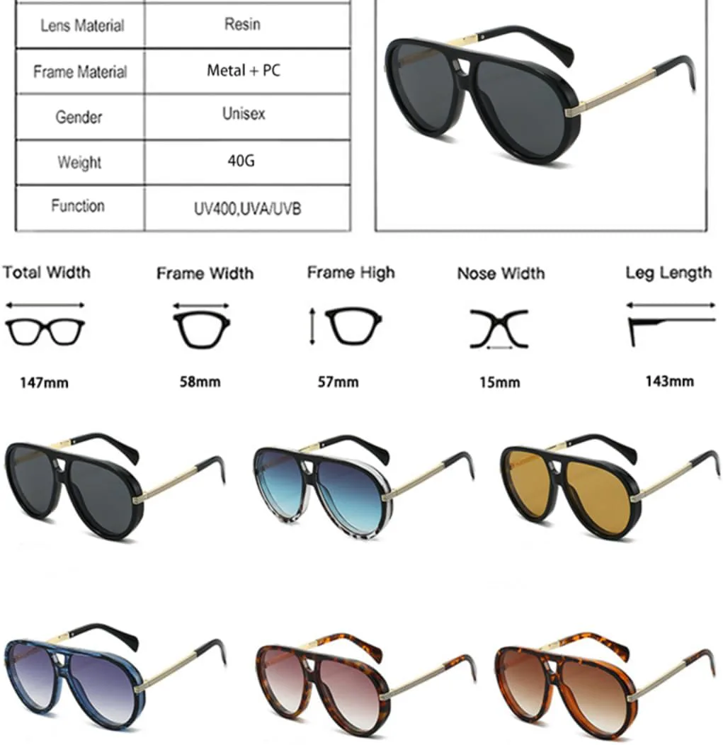 

Солнцезащитные очки с двойной перемычкой для женщин, модные градиентные очки с защитой от УФ-излучения UV400, ретро-панк для мужчин TVTBBVV, Green Green Tea