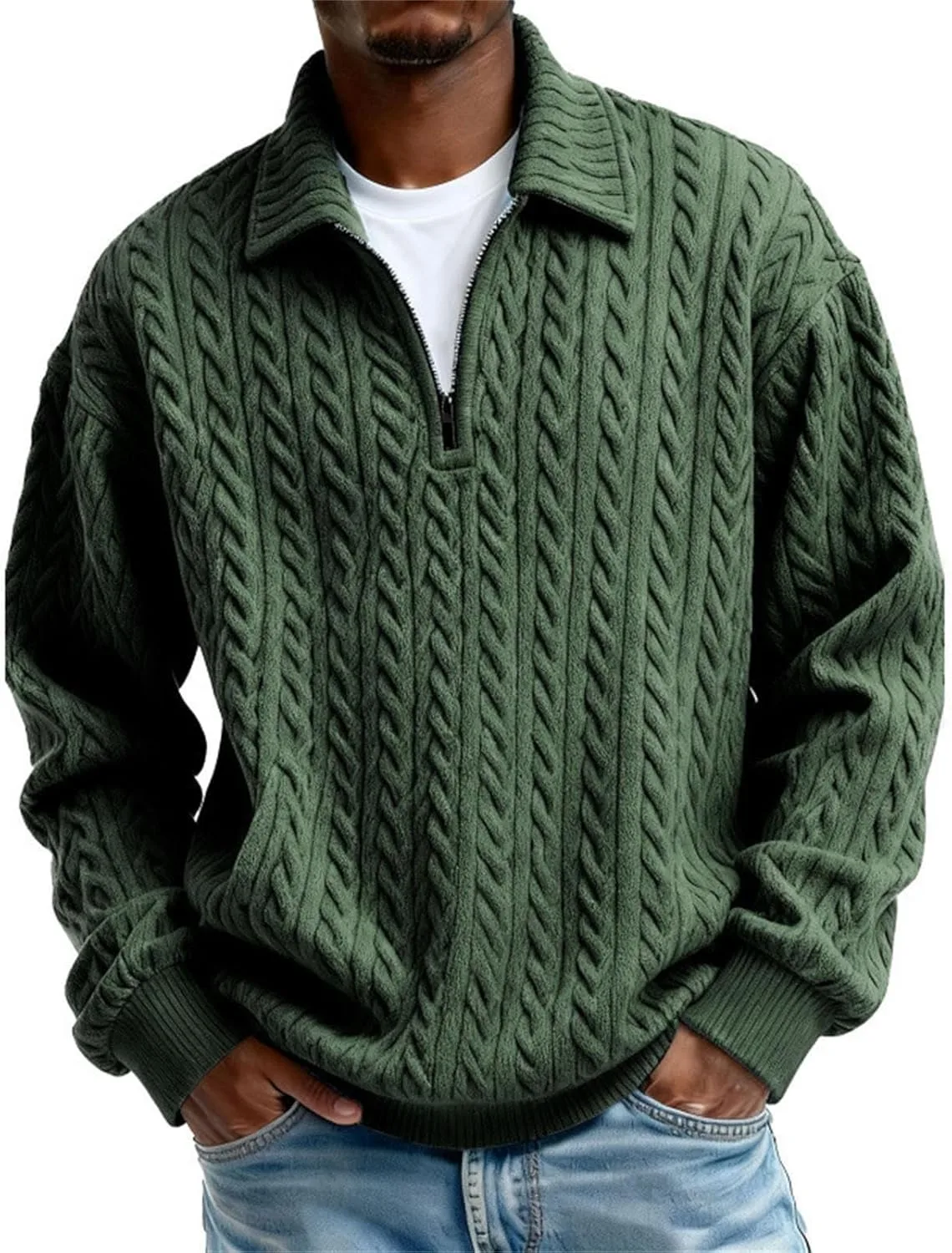 

Толстовка с капюшоном Heavyweight Fleece, мужская, на молнии, Plus Size