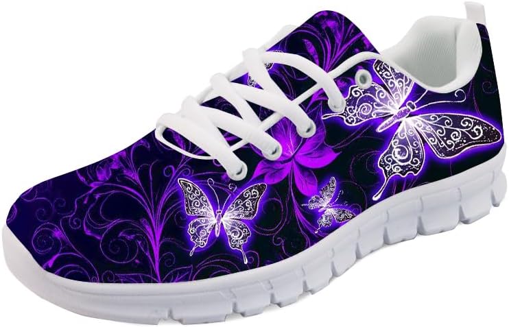 

Кроссовки Forchrinse с винтовым тай-дай принтом для мужчин и женщин, легкие модные кроссовки для бега и прогулок, Boho Butterfly