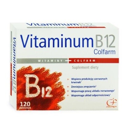 

Витамин B12 120 таблеток, Colfarm