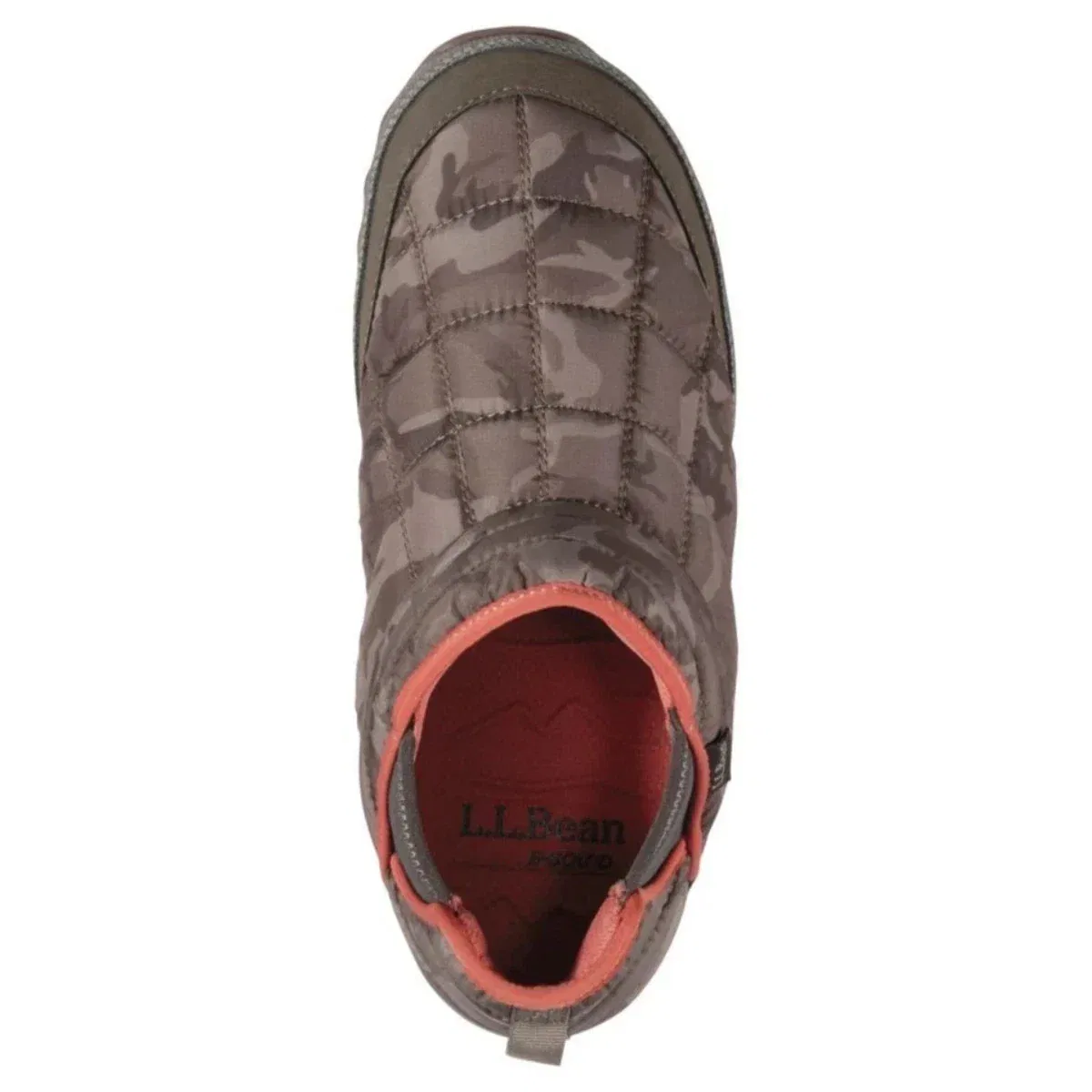 Мужские стеганые ботильоны L.L Bean Mountain Classic Quilted Ankle Boots II, цвет Loden Camo, модель VER1490 — фото 4