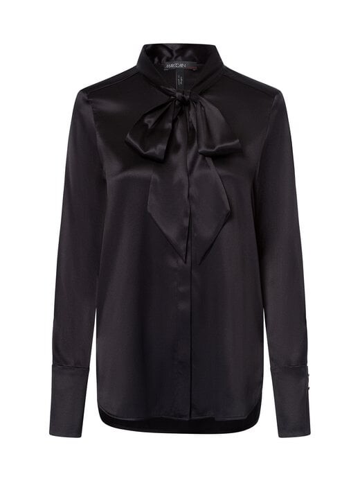 

Шелковая блузка Marc Cain Collections, черный