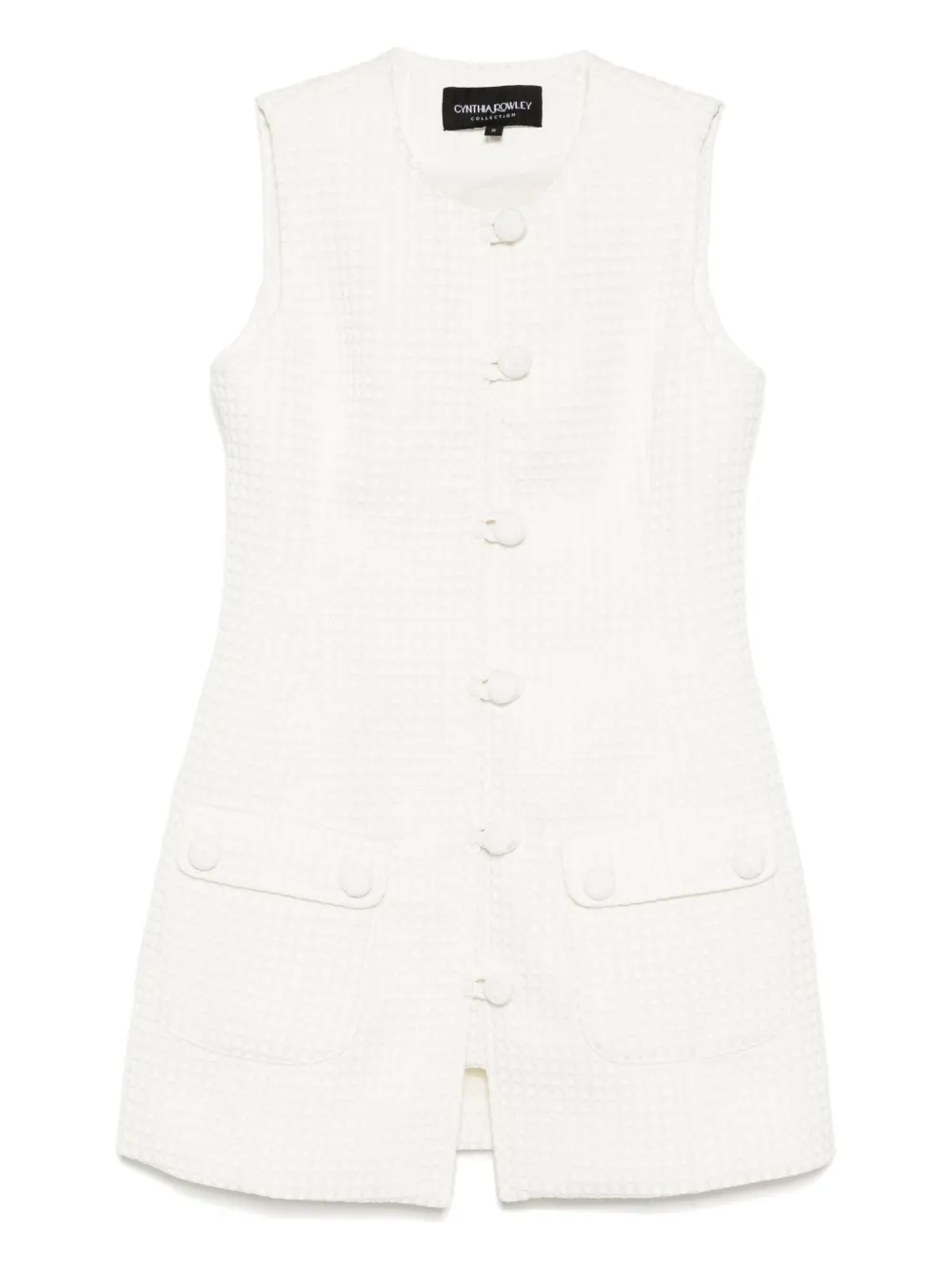 

Жаккардовое платье Paige Cynthia Rowley, белый