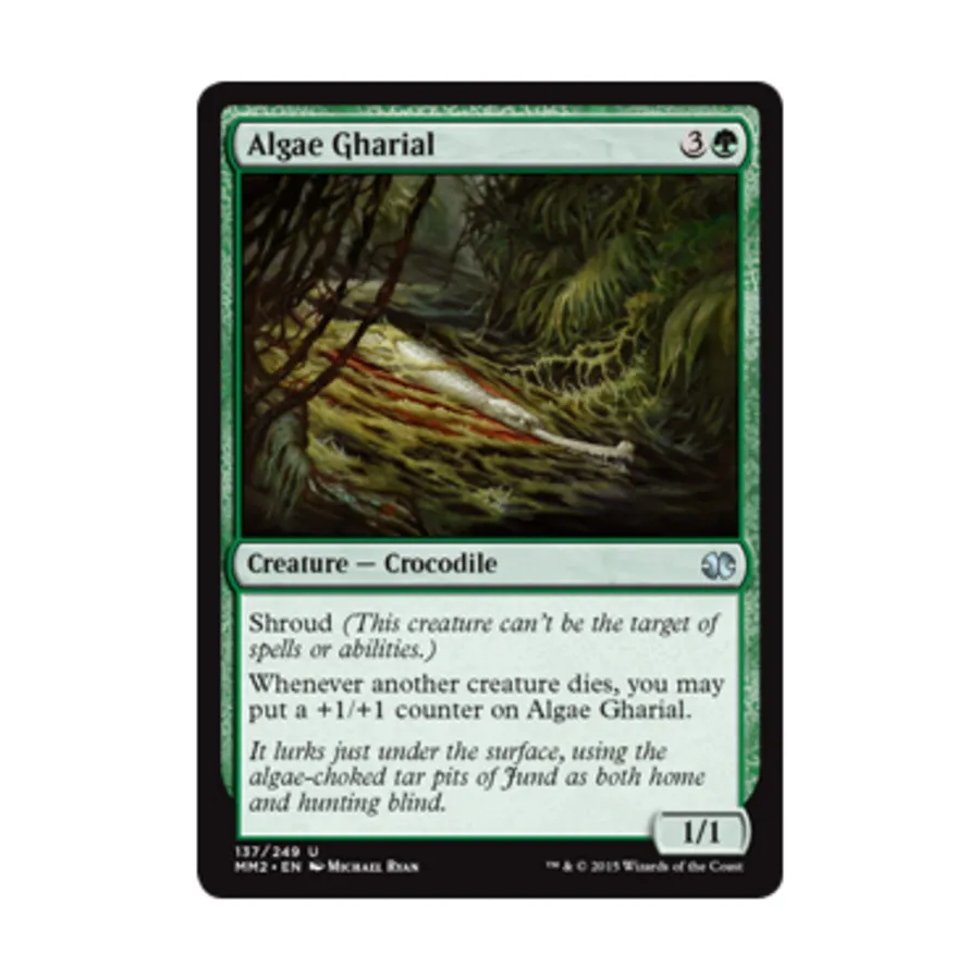 

CCG Водоросли Гариал (U), MTG - Modern Masters 2015