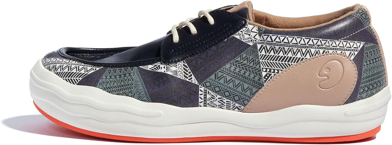 

Мужские кроссовки UIN для повседневной носки, удобные слипоны с художественной росписью для прогулок и путешествий, Андалусия, Andalusiaⅷ-geometric Charm