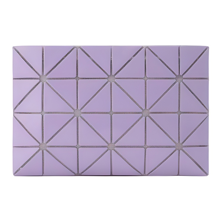 

ISSEY MIYAKE Лавандовая женская сумка клатч из поливинилхлоридной смолы