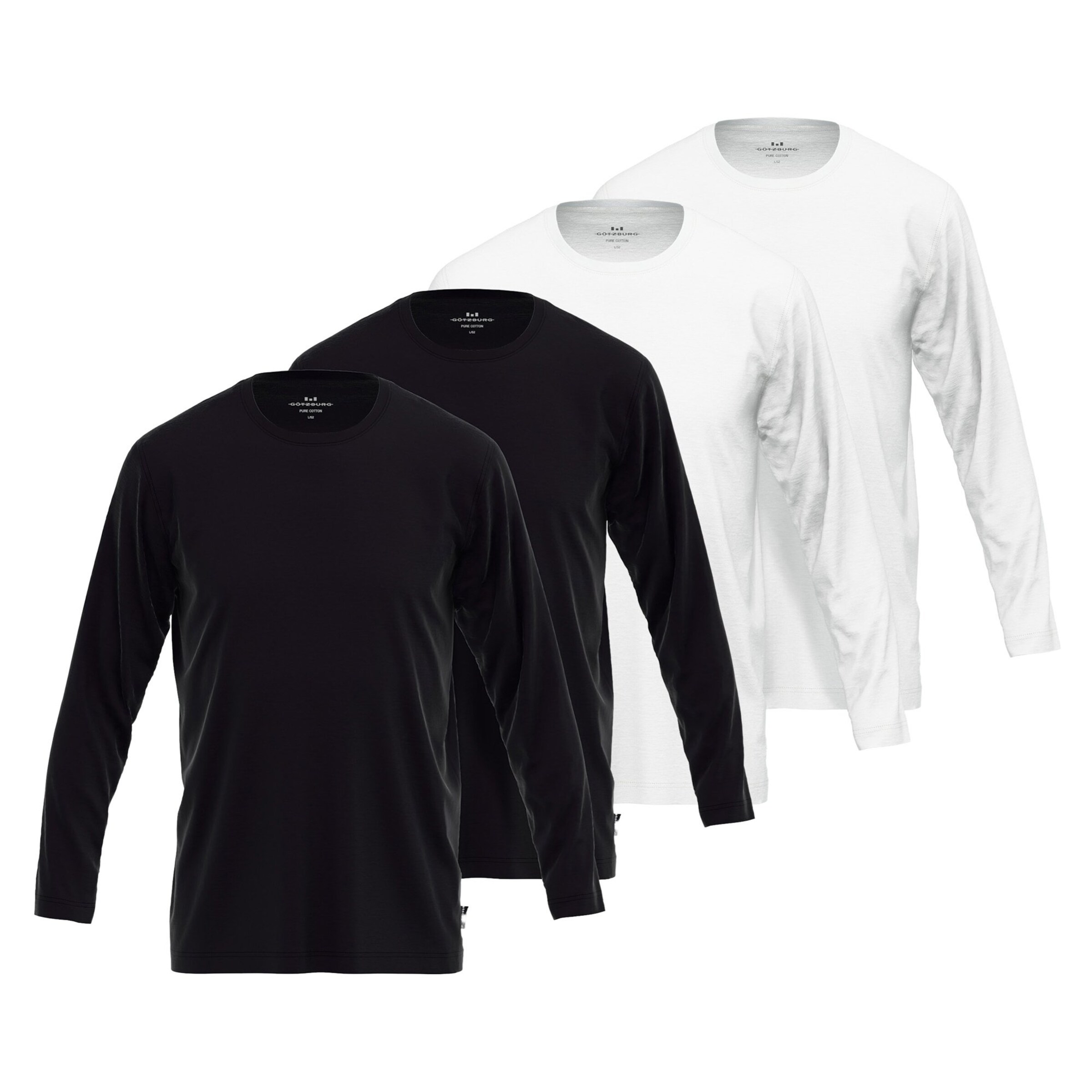 

Götzburg Футболка в черном и белом цветах