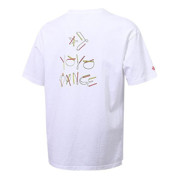 

Футболка yoyo graphic tee 'white' Converse, белый