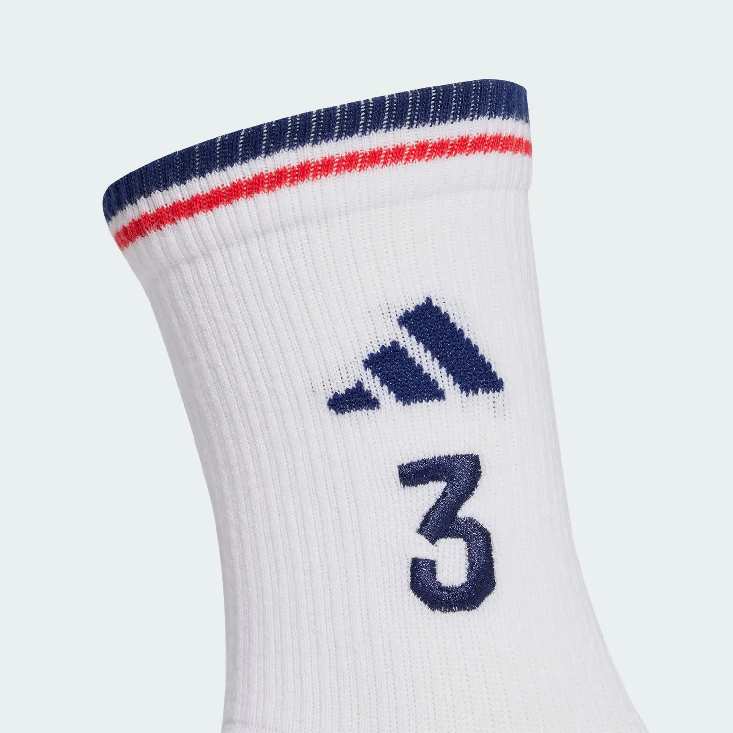 Adidas Графические носки носки унисекс 1 упаковка белый — фото 3