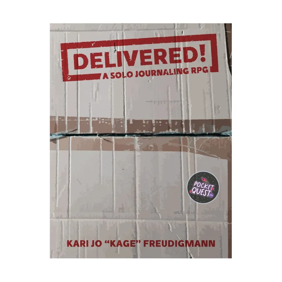 

Delivered! - A Solo Journaling RPG, Role Playing Games (Rage Kage Games), мягкая обложка