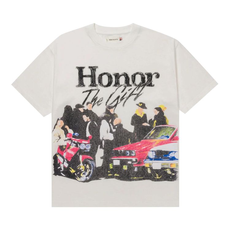 

Футболка Honor The Gift Shift A Spring Outside Tee 'White', белый