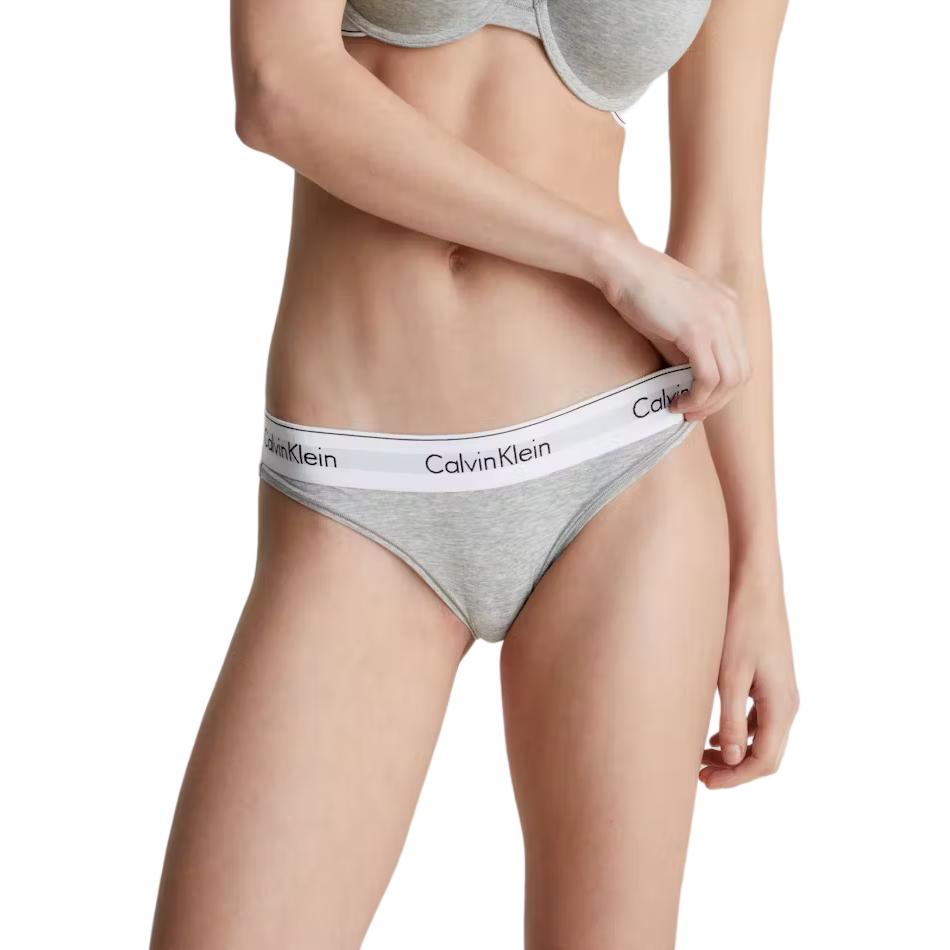 Женские Трусы Calvin Klein, Серый Хизер Цветочный — фото 2