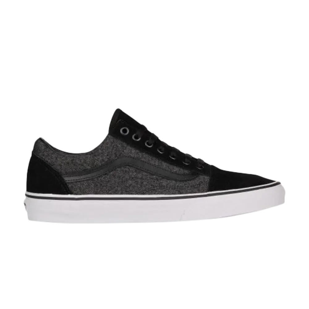 Кроссовки Old Skool Suede Vans, черный
