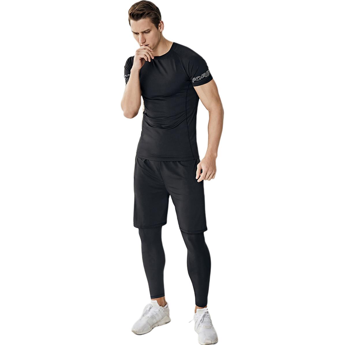 

Фитнес-сет Unisex Crew Neck Thin VanCamel, черный