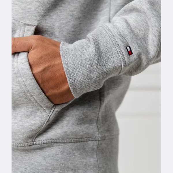 Толстовка обычного кроя с логотипом Tommy Tommy Hilfiger, серый — фото 4