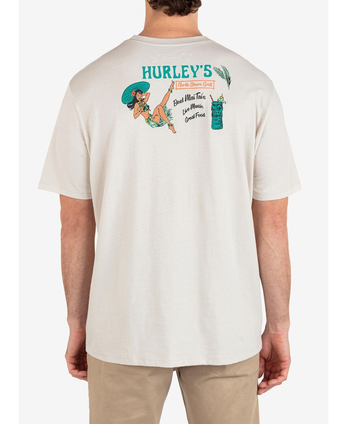 

Мужская футболка Northshore Gal с коротким рукавом на каждый день Hurley