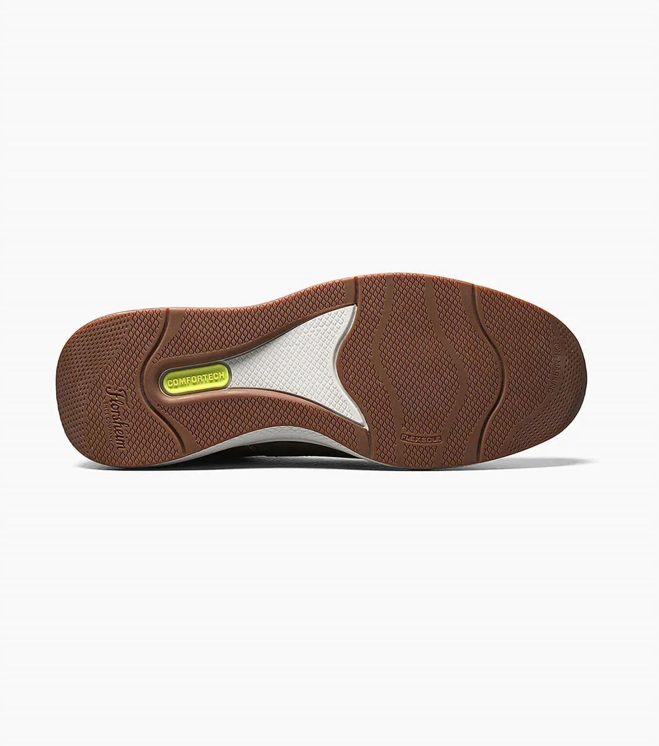 

Мужские слипоны Great Lakes Moc Toe - очень широкая, In Stone Florsheim