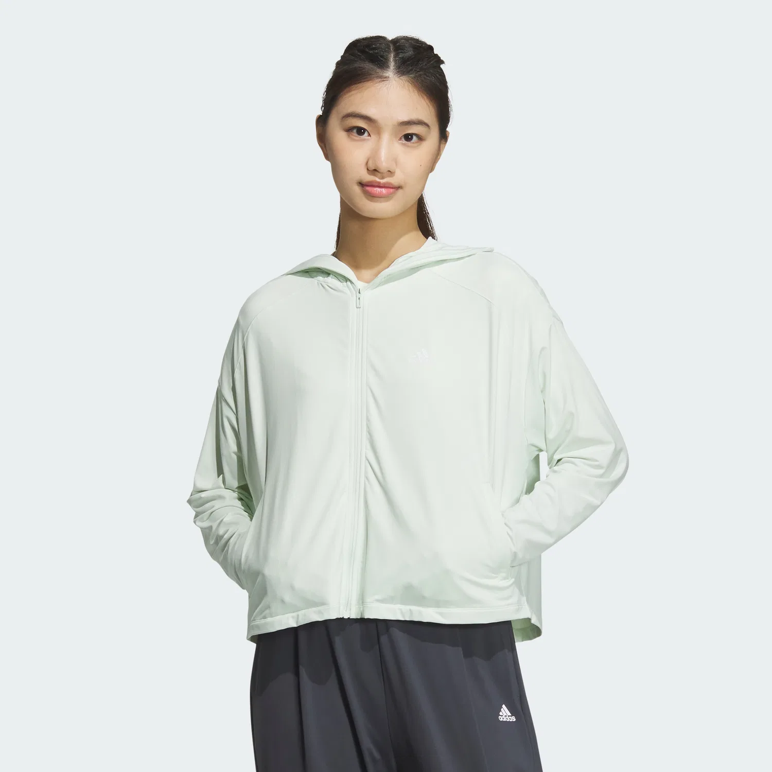 Женская вязаная куртка UPF Crystal Jade от Adidas