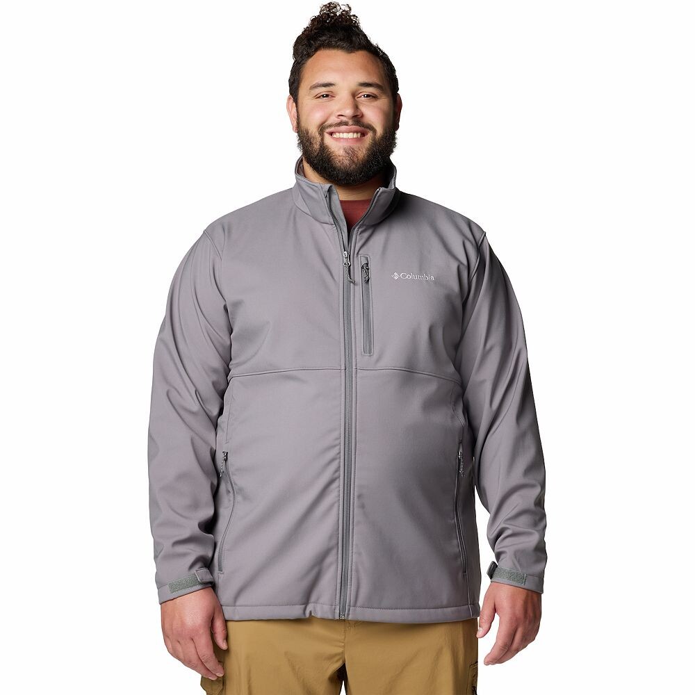 

Куртка из софтшелла Big & Tall Columbia Ascender, цвет City Gray