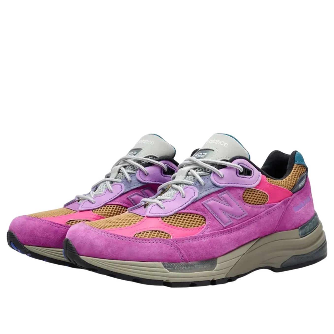 Кроссовки New Balance 992 x Action Bronson Made in USA 'Cosmic Rose' — фото 2