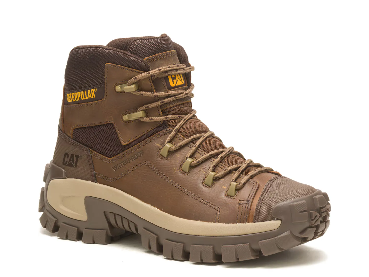 

Сапоги Invader Hiker Composite Toe Work Boot Caterpillar, темно-коричневый