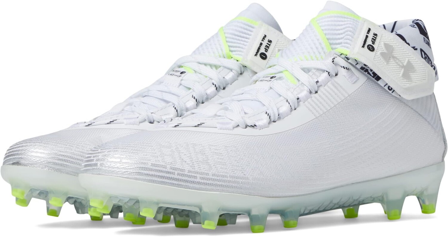 

Кроссовки Under Armour Highlight Mc, цвет White/Metallic Silver/Metallic Silver