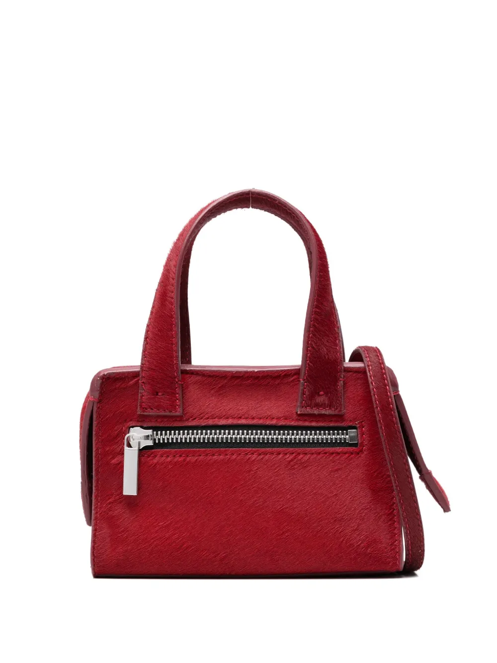 

Мини-тоут с карманом на молнии Sapio, красный