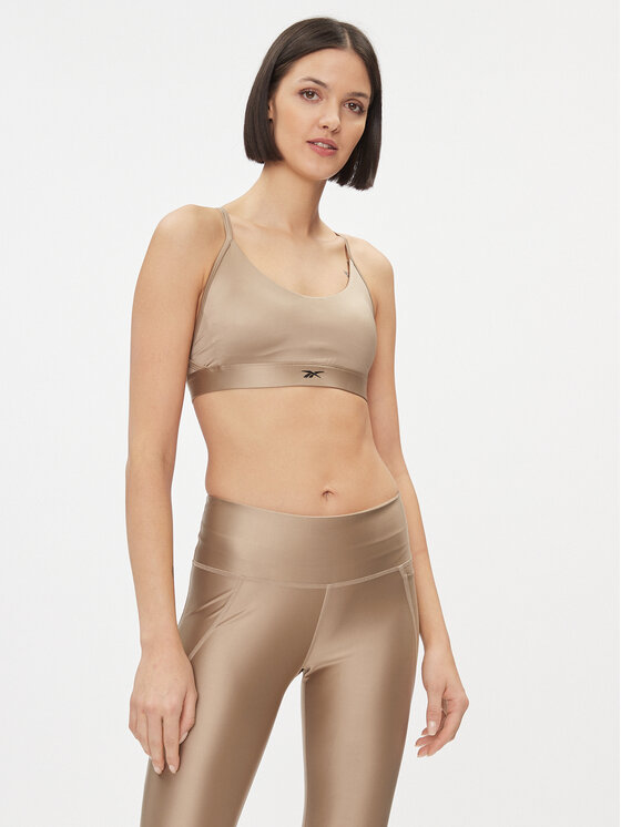 

Спортивный бюстгальтер Holiday Lux IL4589 Reebok, бежевый