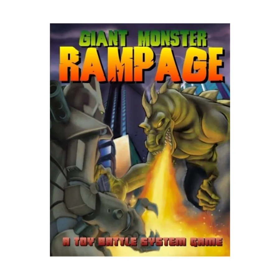 

Giant Monster Rampage, Toy Battle System, мягкая обложка