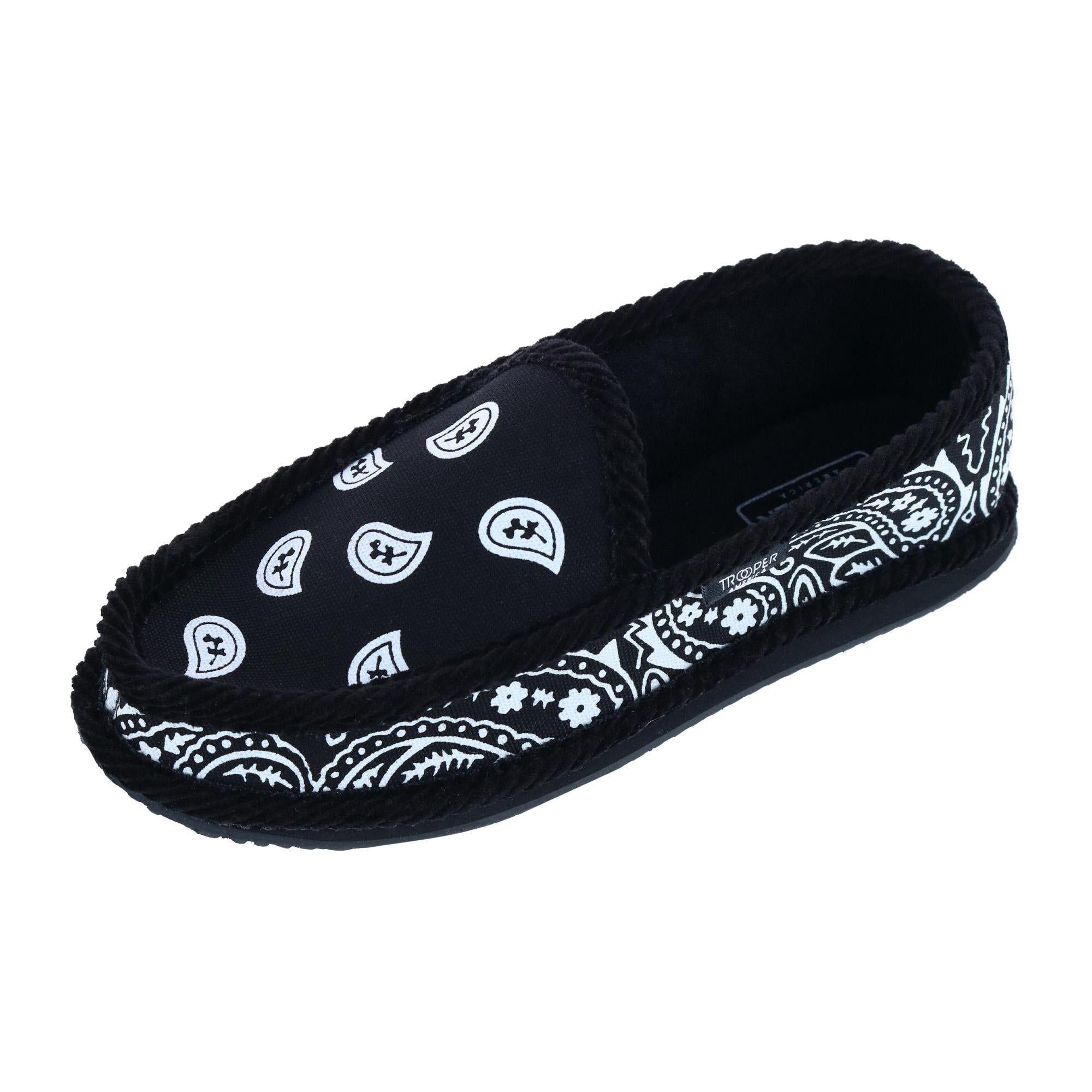 

Мужские тапочки-банданы с принтом Slip On Home Shoe Trooper America, черный