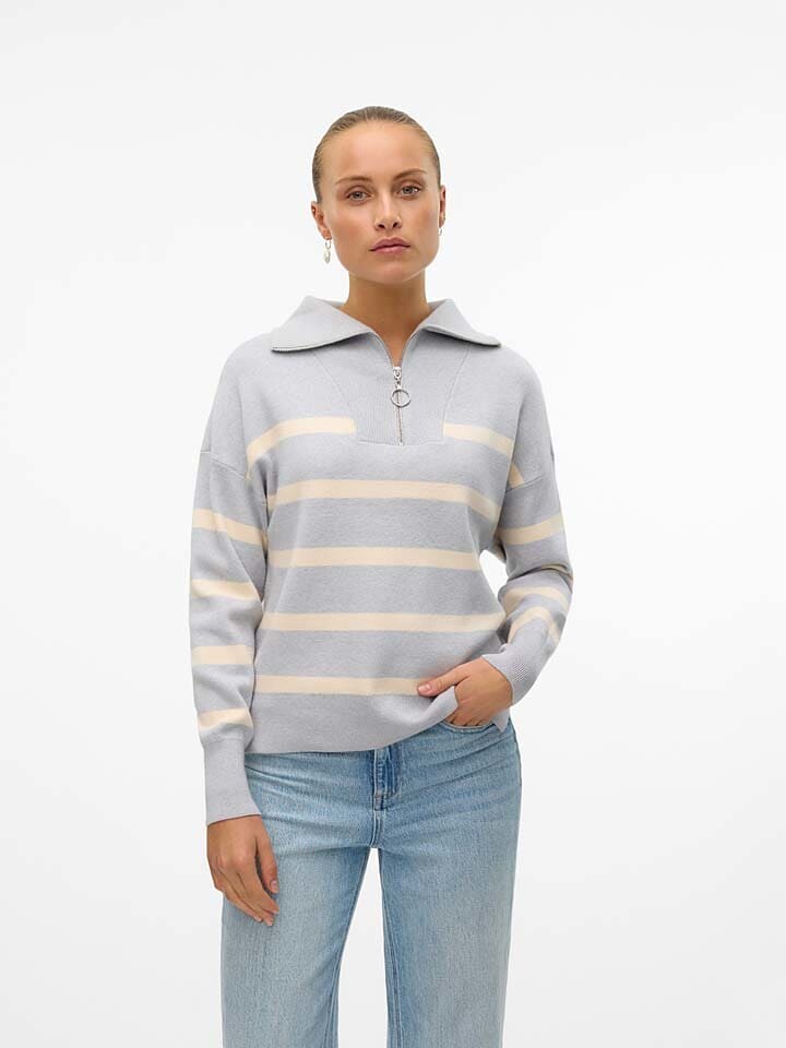 

Пуловер Vero Moda Pullover Saba, серый