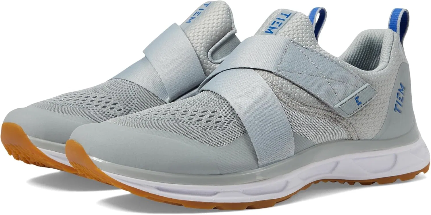 Кроссовки TIEM Men's Slipstream Platform, Light Grey Royal Blue