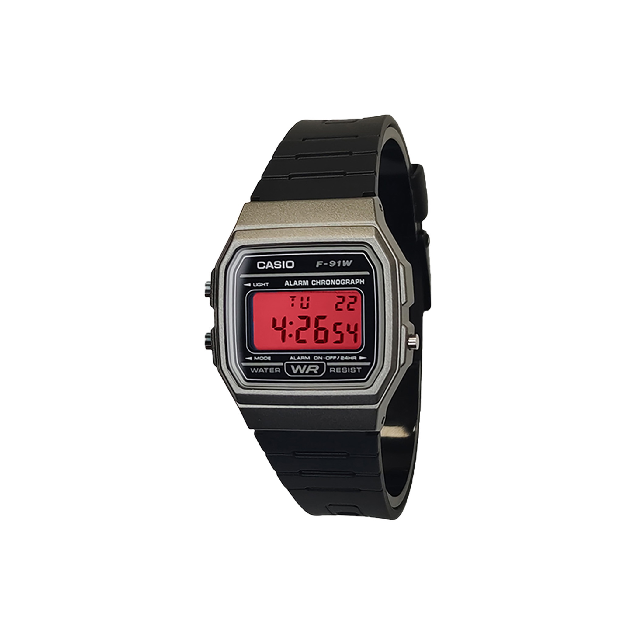

CASIO Часы Retrofit Series Quartz Movement Resin Strap Watch Unisex Black Dial