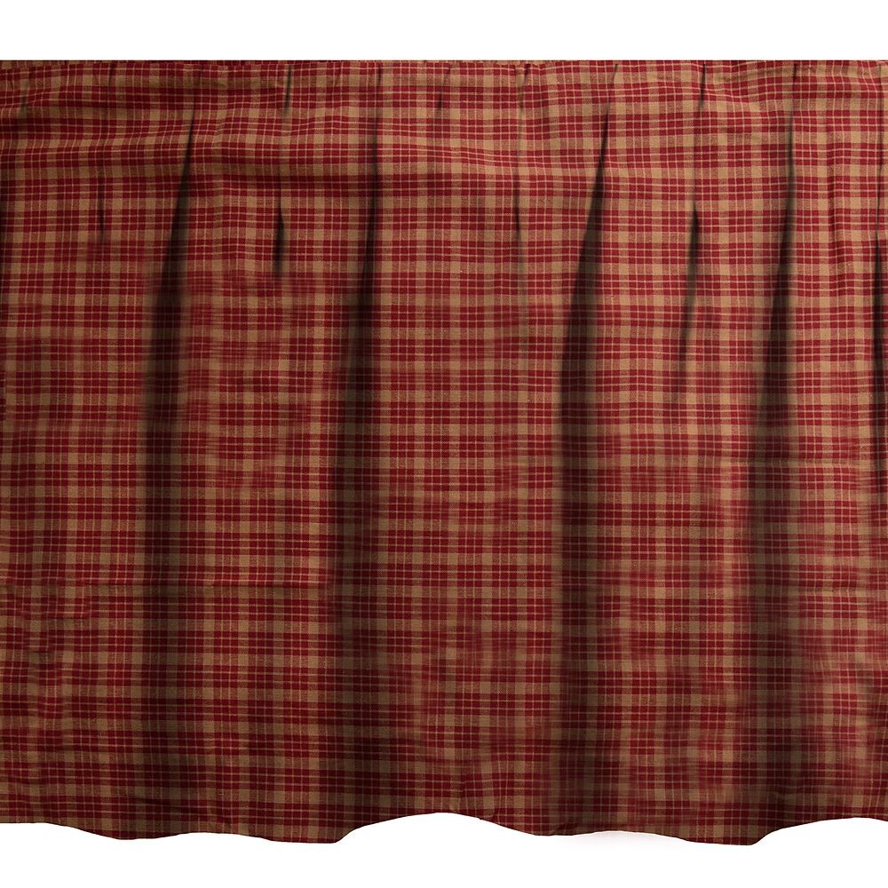 

Donna Sharp Pine Lodge Клетчатая постельная юбка размера «queen-size», мультиколор