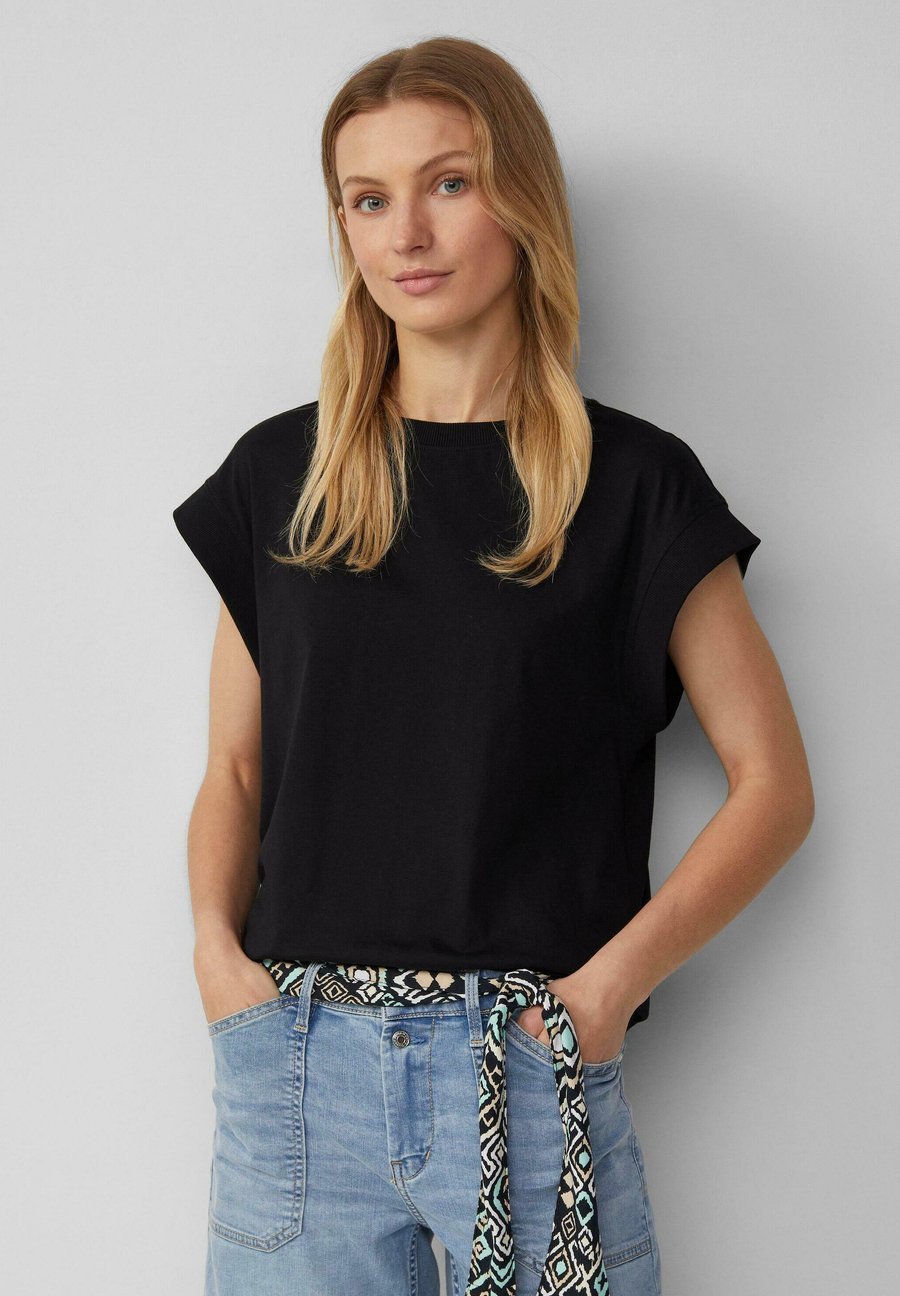 

Футболка s.Oliver Basic T-shirt, Schwarz/Black, Черный, Футболка s.Oliver Basic T-shirt, Schwarz/Black