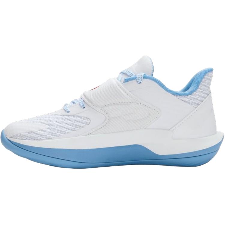Curry Fox 2 Low детские баскетбольные кроссовки для подростков Under Armour, белый/синий — фото 3
