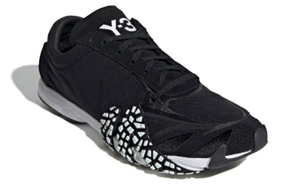 Кроссовки Adidas Y-3 Rehito Sneakers 'Black White', черный — фото 3