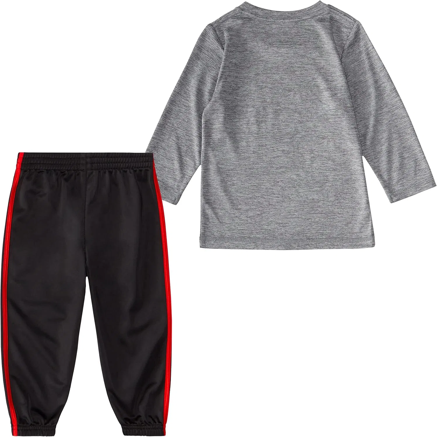 Детский спортивный костюм adidas, полиэстер, Charcoal Grey Heather — фото 2