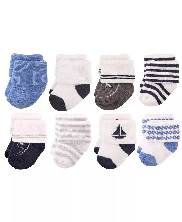 

Носки для новорожденных и махровые носки Hudson Cotton Rich для мальчиков, цвет морской волны Hudson Baby, синий