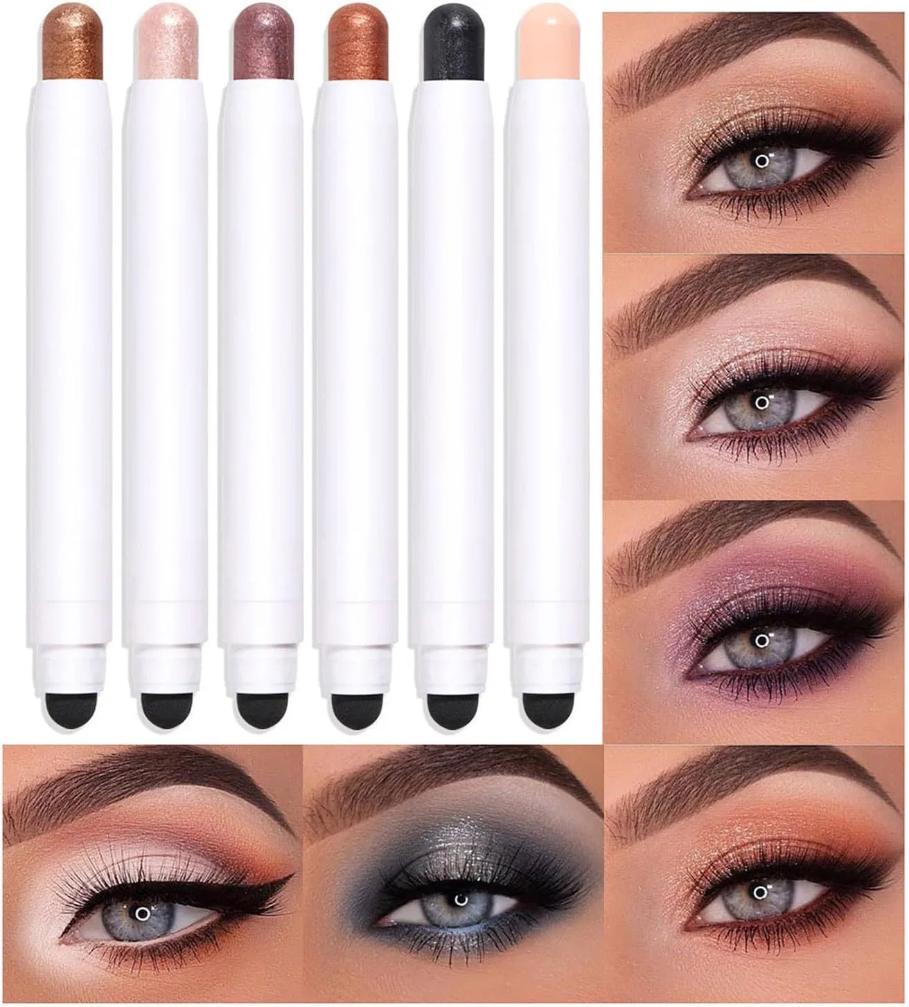 Кремовые тени для век Shimmer's Cream Eyeshadow Stick, бренд Generic, 1 шт — фото 3
