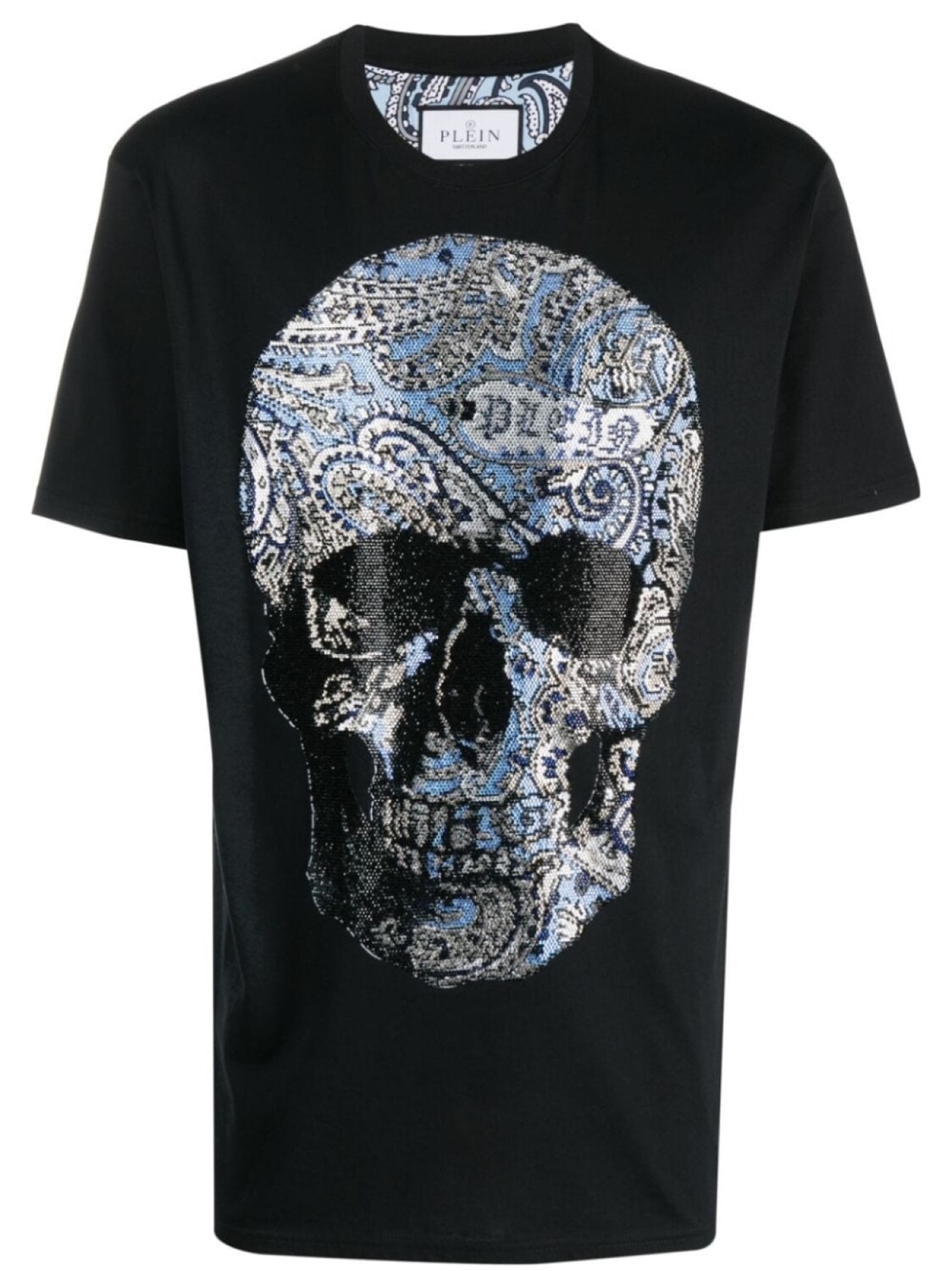 

Philipp Plein футболка с принтом, черный
