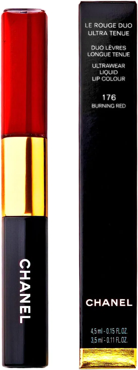 Помада и блеск для губ 2-в-1 Chanel Burning Red 8 мл