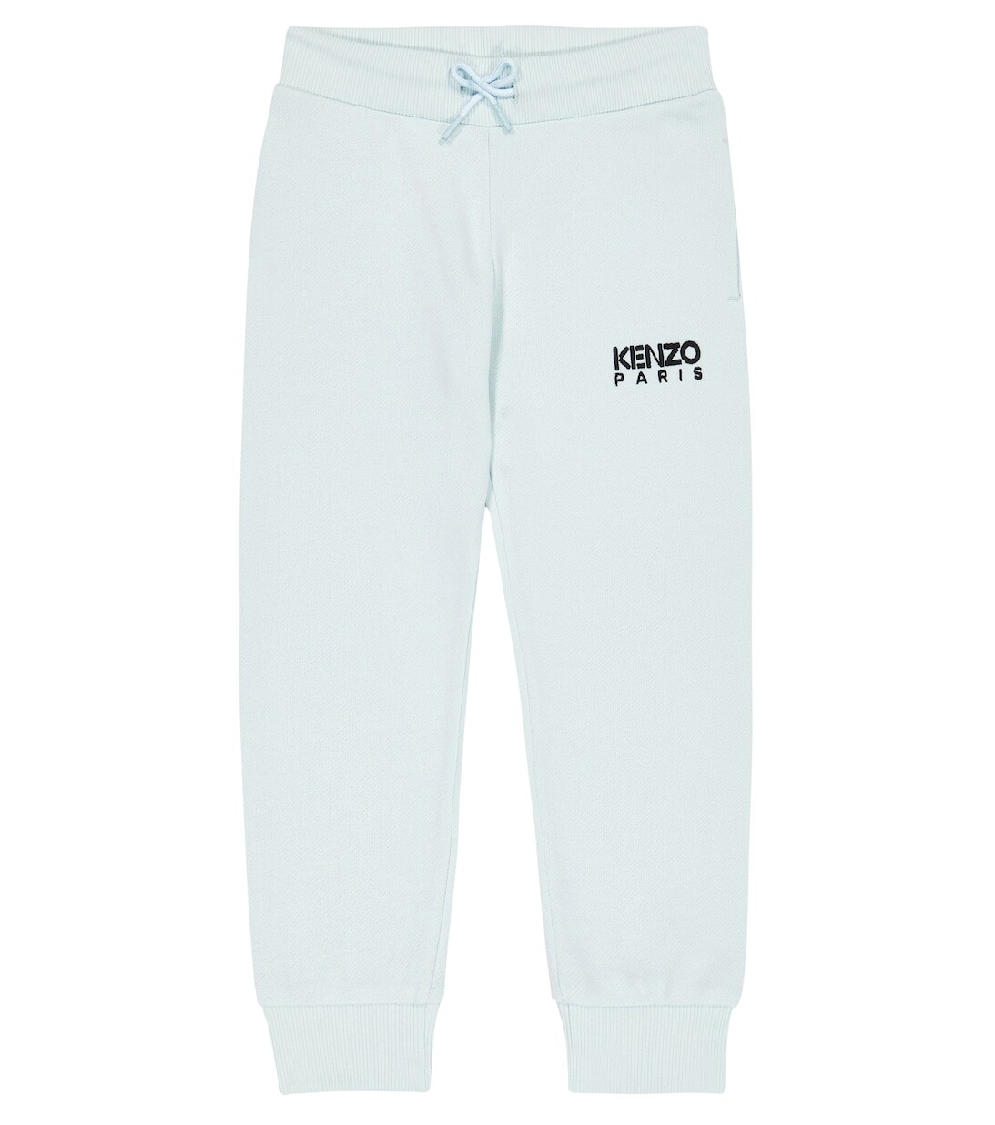 

Спортивные брюки из хлопкового джерси с логотипом Kenzo, синий