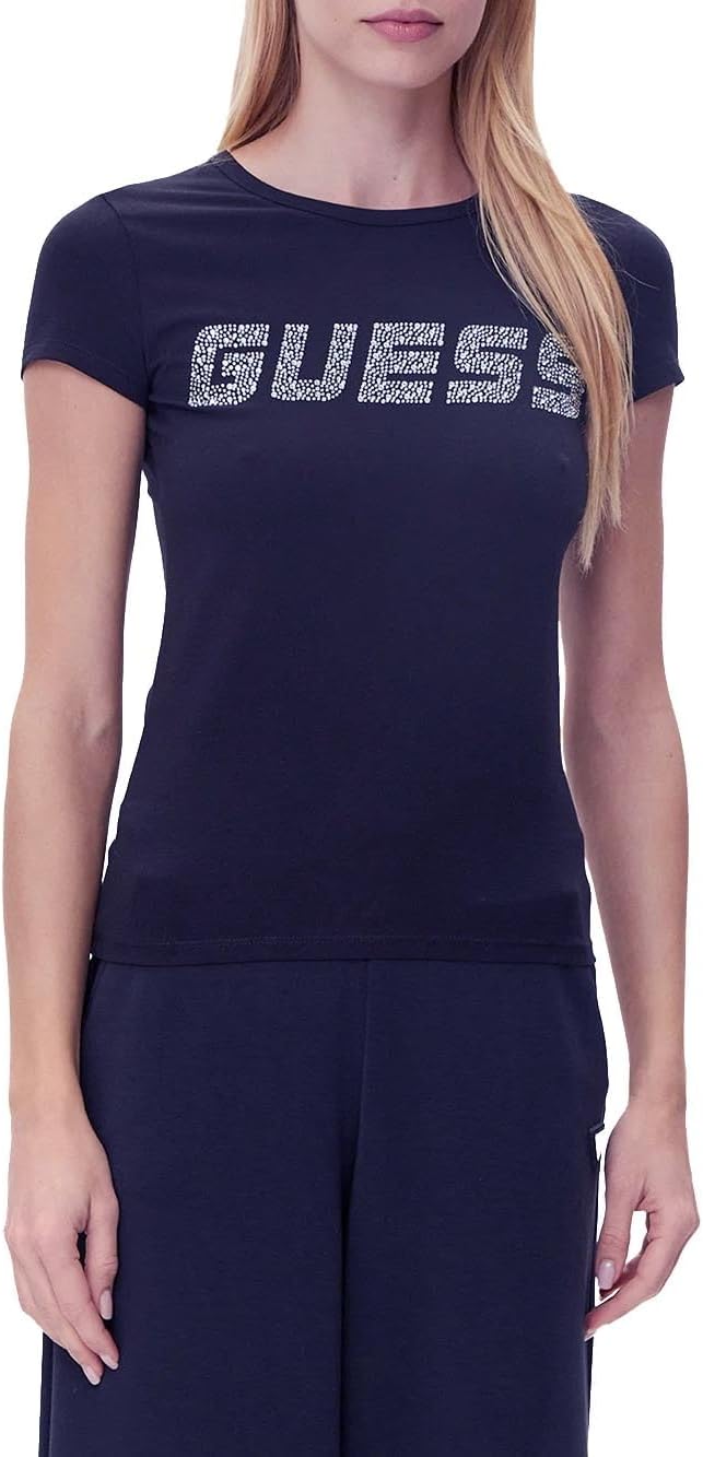 

Женская футболка Guess Eco с коротким рукавом New Kiara, Daring Ocean