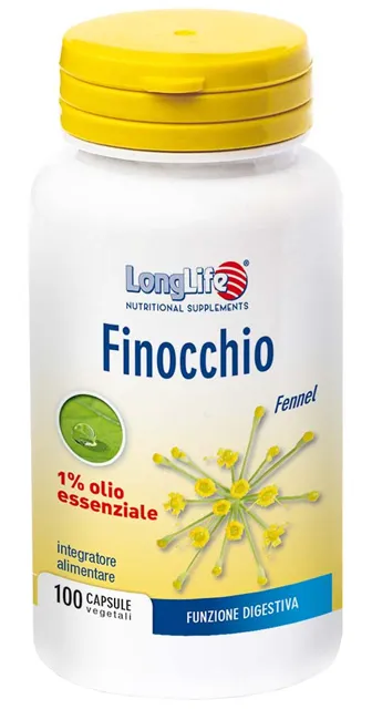 

LongLife Фенхель 1% добавка 100 растительных капсул Long Life