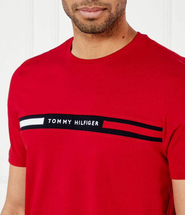 Футболки Regular fit Tommy Hilfiger, красный — фото 4