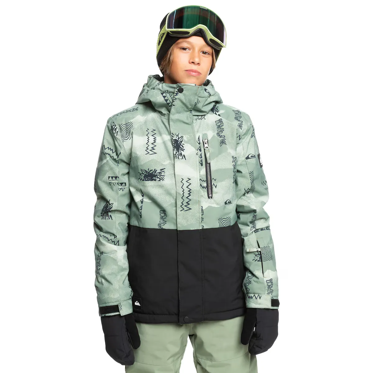 

Детская куртка Mission Quiksilver, зеленый