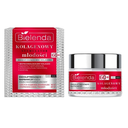 

Крем против морщин Collagen Youth Stimulator 60+ 50 мл Bielenda